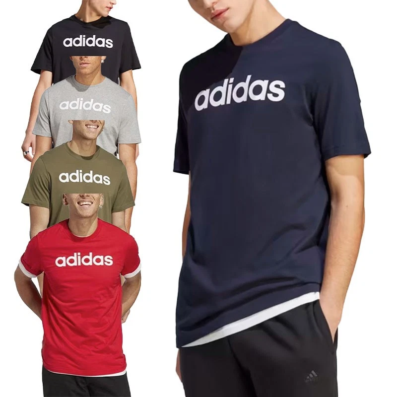 Adidas Essentials Mens T Shirts Short Sleeve Summer Embroidered Logo Cotton Tee
Opens in a new windo