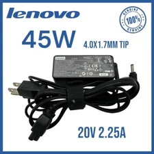 Genuine Lenovo 45W AC Power Adapter Charger Chromebook N22 N23 N42 ADLX45NCC3A