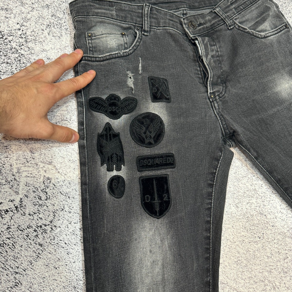 Dsquared2 Cool Guy Jean Gray EU46 US30 Mens Jeans