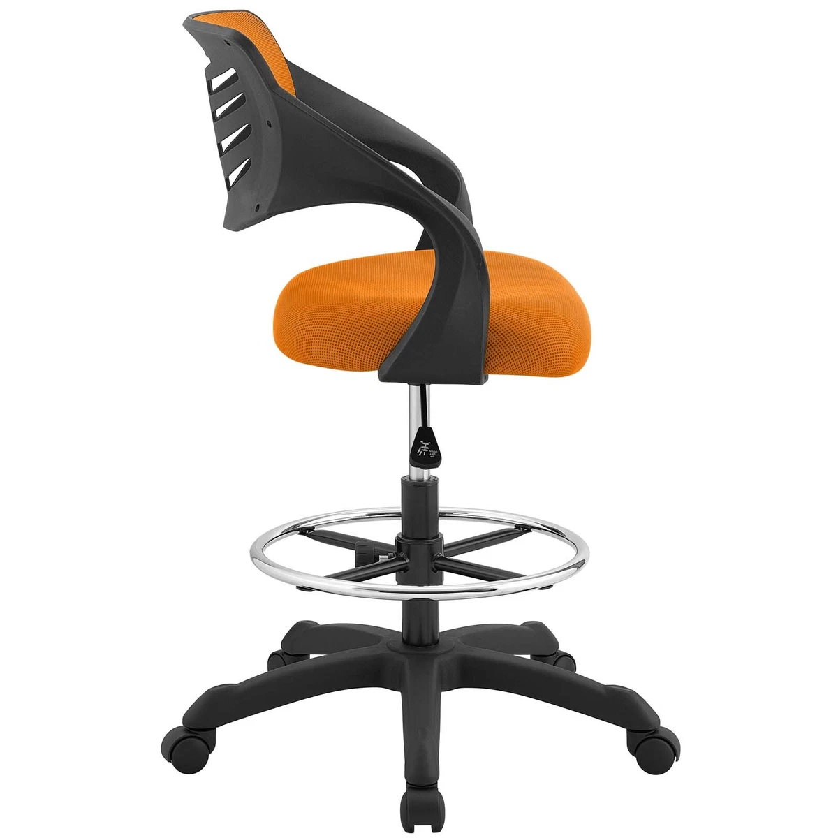 Thrive Mesh Drafting Chair Orange eBay