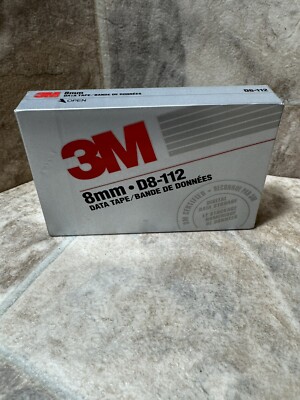 3M 8mm Storage Data Tapes D8-112 8mmX112m,New Sealed,Japan Made