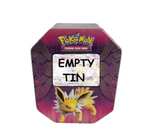 Pokemon TCG Empty Tin Empty Storage Box Trading Card Storage Collectors Tin - Picture 10 of 39