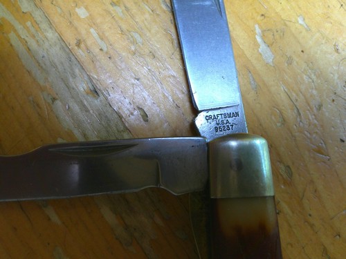 MIB NEW VTG CRAFTSMAN USA 95237 ELECTRICIANS TL29 RADIO LINESMAN POCKET KNIFE - Picture 6 of 16