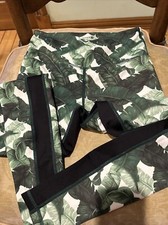L urv Womens Leggings Pants Banana Baby Palm Leaf Size XS
