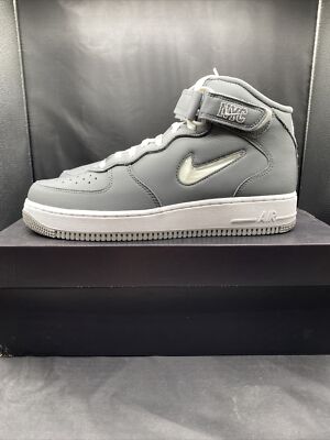 Nike Air Force 1 Mid QS Jewel NYC Cool Grey DH5622-001 Mens Size 10