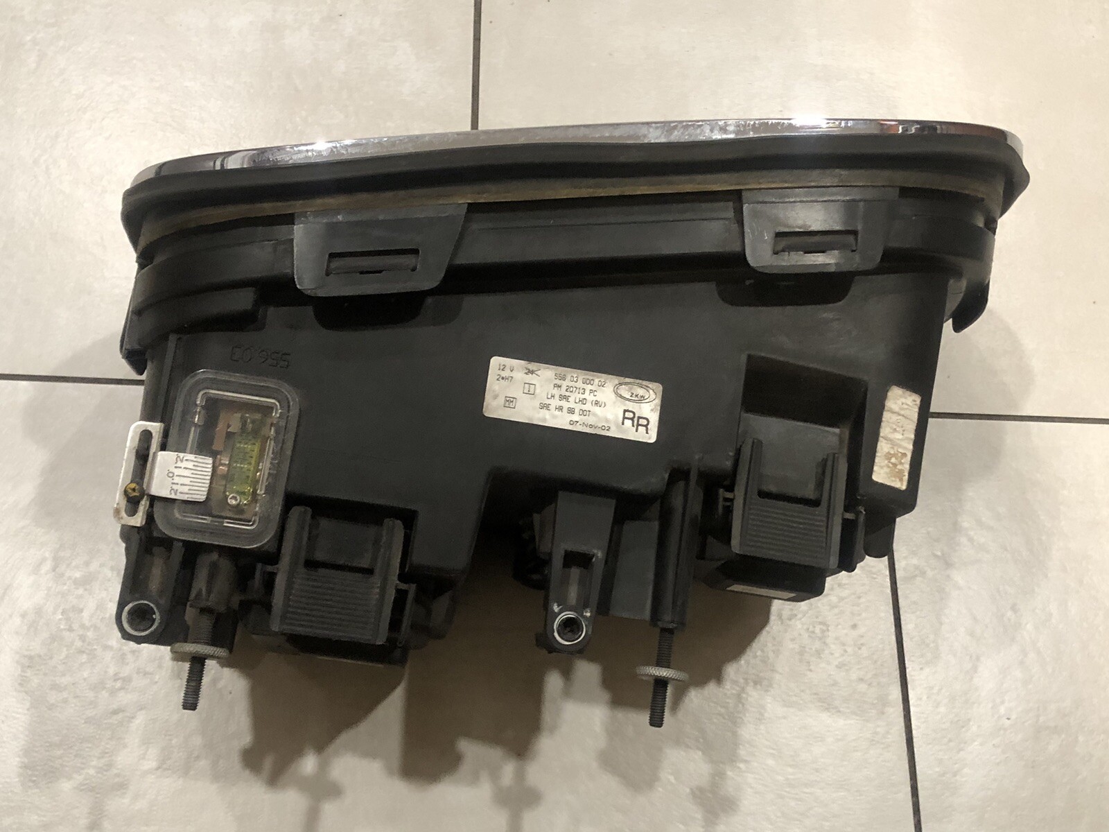 2003 BENTLEY ARNAGE OEM HEADLIGHT LEFT DRIVER SIDE PM20713PC
