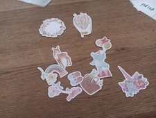6X PAPER DIE CUTS FOR SCRAPBOOKING/JOURNALS MIXED PD127 