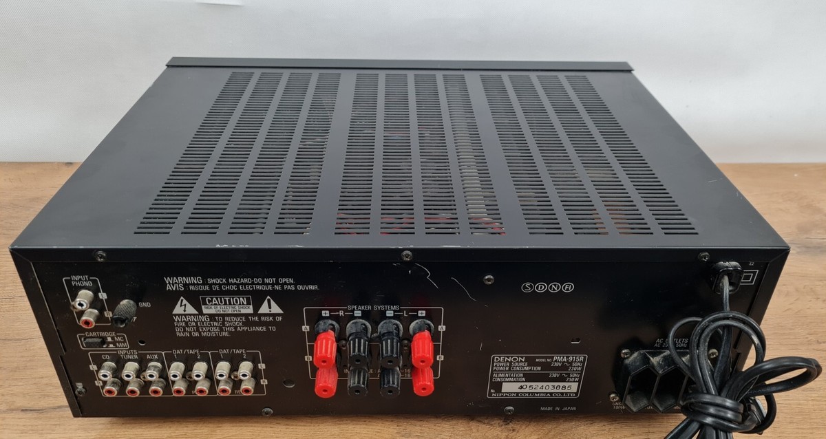 Denon PMA-915R - great stereo amplifier + remote | eBay