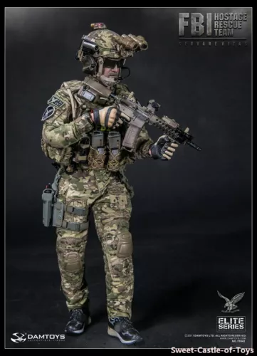 Figura 1/6 DamToys US FBI HRT Agente Equipo de Rescate de Rehenes Servarevitas 78042 DAM - Imagen 5 de 12