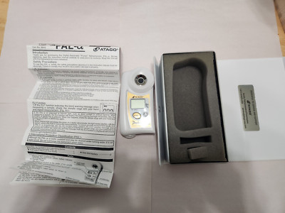 ATAGO PAL-ALPHA 3840 Handheld Digital Refractometer 0.0 - 85.0% Brix