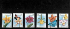 Gambia 1999 - Orchids - Set of 6 Stamps - Scott #2147-52 - MNH