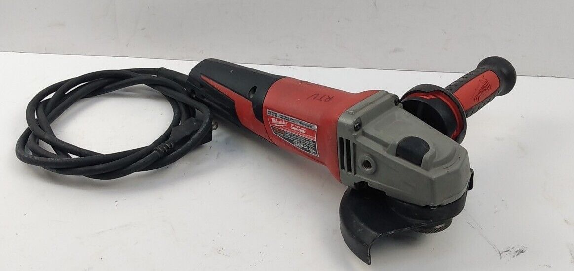 Milwaukee 13 Amp 5 in. Small Angle Grinder with Dial Speed 6117