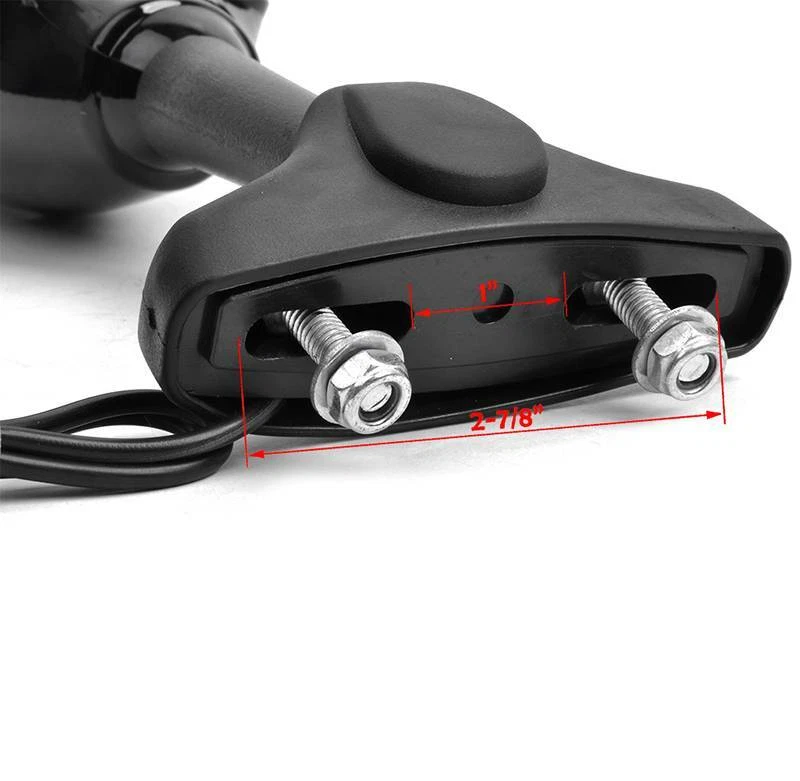 For Yamaha YZF R1 R3 R6 R6S 600 FZ R600 1000 Motorcycle Mirrors LED Turn Signals - Image 4 of 4