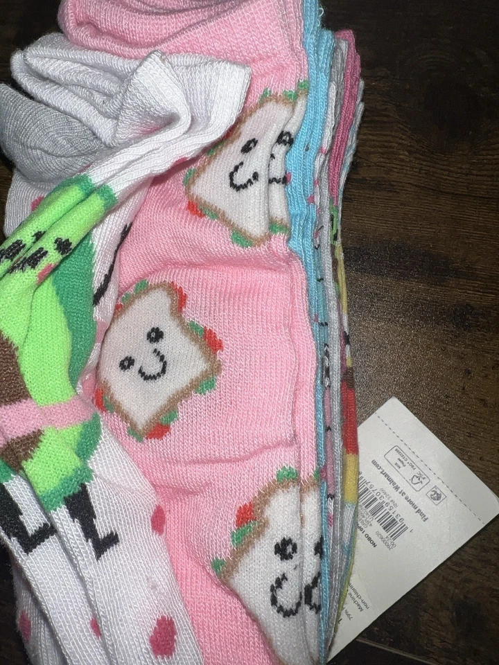 Новый с Ярлыками! 10 пар носков без границ для рассола еды бутерброда авокадо с низким вырезом на лодыжке - Изображение 4 из 4