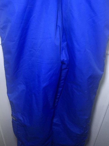 Belstaff Aquatex Salopettes Ski Schnee Hose Latzhose Blau Vintage Größe S - Bild 11 von 16