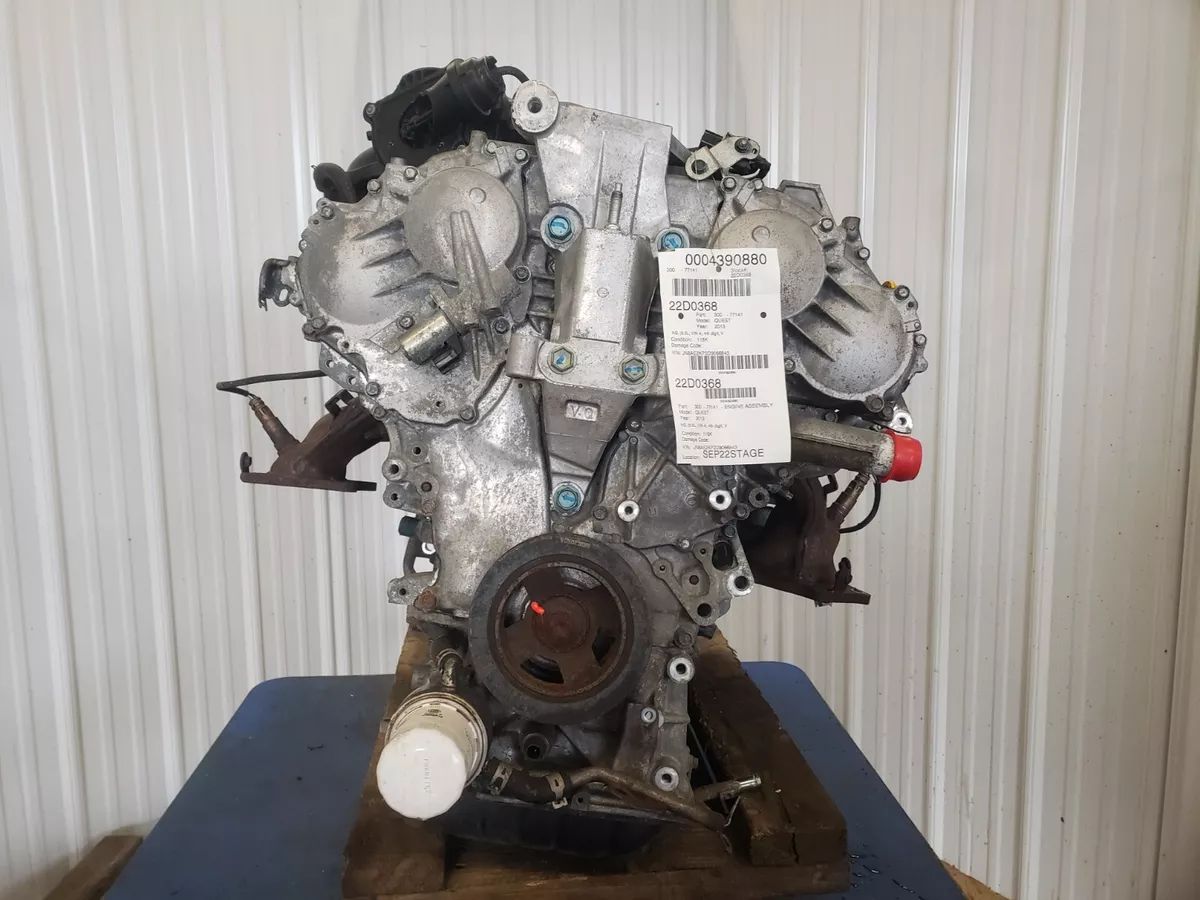 2013 NISSAN QUEST ENGINE MOTOR 3.5 NO CORE CHARGE 118,442 MILES