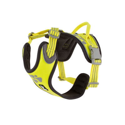 HURTTA Weekend Warrior Geschirr, neon-lemon 60-80cm