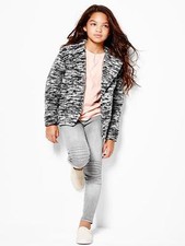 NWT GAP Kids Girls Marled cocoon jacket SIZE XL 12