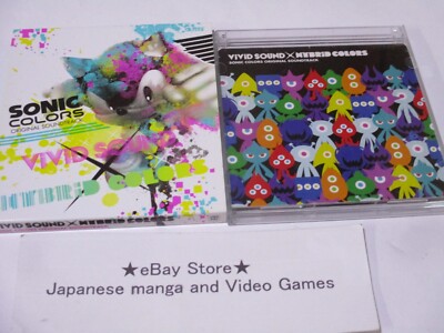 SONIC THE HEDGEHOG Music Soundtrack CD Japanese SONIC COLORS