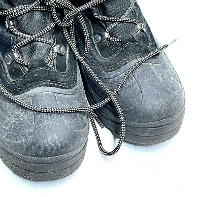 Columbia Mens Thermolite Black Water Resistant Snow Boot 