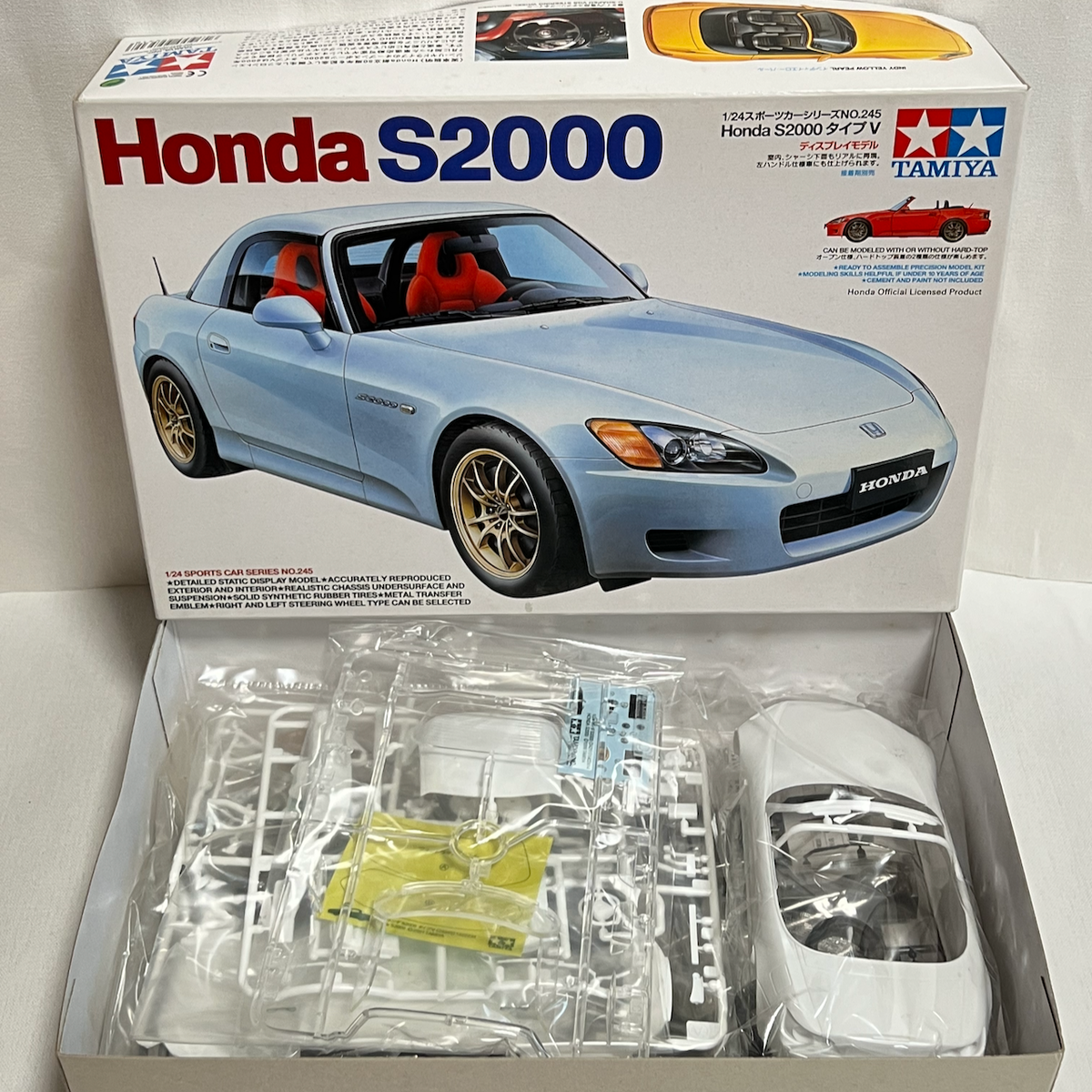 TAMIYA 1/24 Honda S2000 Type V Sports Car Series No.245 TAMIYA 1/24 Honda S2000 Type V Sports Car Series No.245