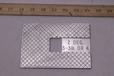 SPC Performance Shims Kit Zinc 3 x 3.5 - 4 x 2 Deg 89499