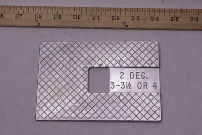 SPC Performance Shims Kit Zinc 3 x 3.5 - 4 x 2 Deg 89499