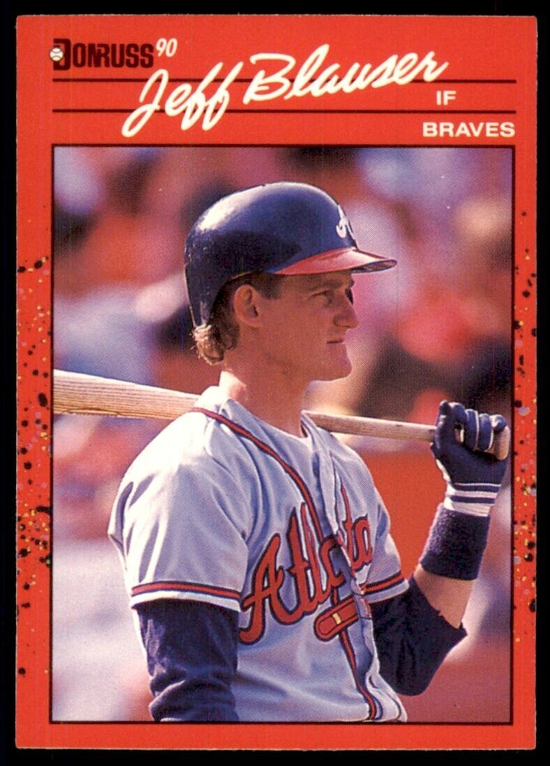 1990 Donruss Jeff Blauser Baseball Cards #271