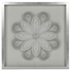 String Art Flower Shadow Box Wall Décor