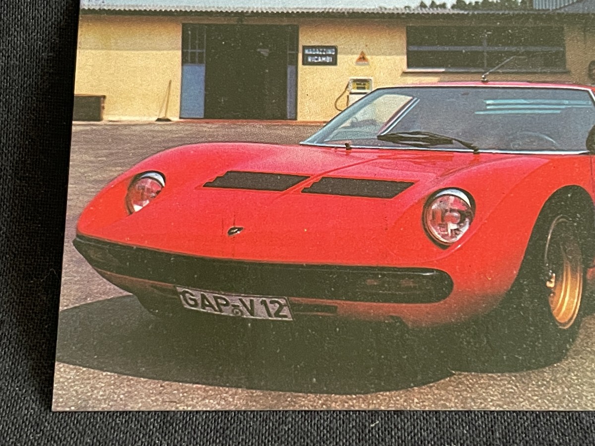 レア★ Lamborghini Jota 1970 Red  Limited レア☆ Lamborghini Jota 1970 Red Limited