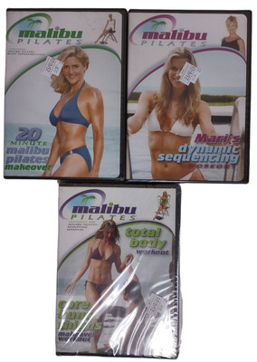 Malibu Pilates Total Body Mari's Dynamic Sequencing 20 Min Malibu Pilates DVD