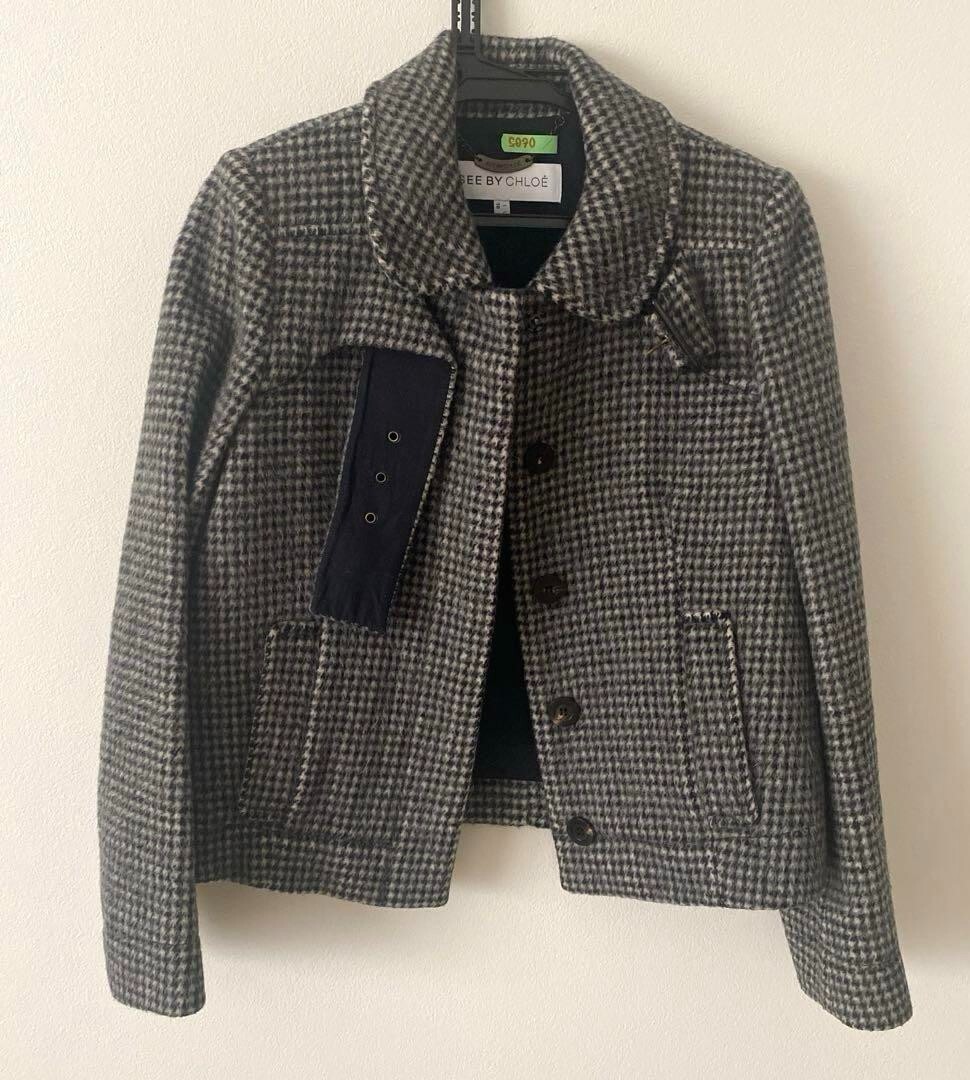 SEE BY CHLOE WOOL COAT MODEL NUMBER 38 LI22200 SEE BY CHLOE SEE BY CHLOE WOOL COAT MODEL NUMBER 38 LI22200 SEE BY CHLOE