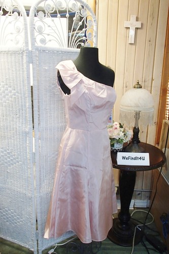 A1519 ALVINA VALENTA MAIDS 9786 SZ 10 LIGHT PINK FORMAL GOWN DRESS $240 - Picture 10 of 12