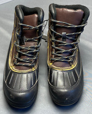 BRAND NEW BOY'S OZARK TRAIL BROWN  BYB OT DUCKBOOTS  w/ LACES