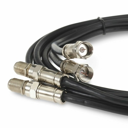 CABLE DE ANTENA PARA SATÉLITE DE EXTENSIÓN PREMIUM DOBLE CABLE DOBLE CABLE PARA CIELO + CAJA HD Q - Imagen 2 de 24