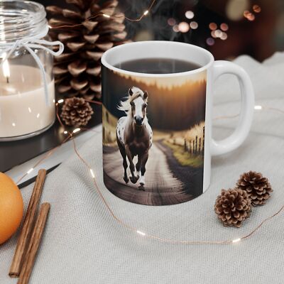 Ceramic Mug 11oz Beautiful Horse | eBay