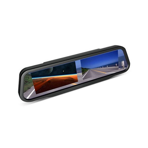 Rückspiegel Monitor Auto LCD TFT 2x 10,9cm (2x 4,3) Rückfahrkamera NTSC PAL" - 第 1/8 張圖片