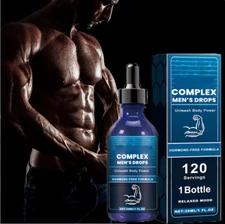 Male Growth Nutrition Drops, Complex Men's Drops, Secret Drops for Strong Men US