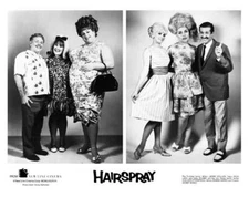 HAIRSPRAY great 8x10 dual image still with DIVINE -- c620