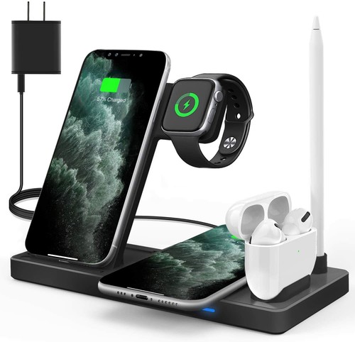 WAITIEE Wireless Charger, 5 in 1 Qi 