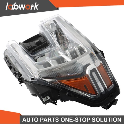 Labwork Headlight For 2019-2021 GMC Sierra 1500 Halogen w/o LED Signa Left Side - Picture 5 of 17