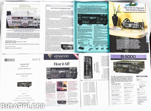 Kenwood R-5000 AM SSB CW Ham Shortwave Receiver w/ Opt YK-88A-1 & YK-88C FILTERS - Zdjęcie 14 z 15