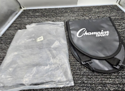 Champion Sports SD10 Shot Put And Discus Carrier Black Shoulder Strap Flap