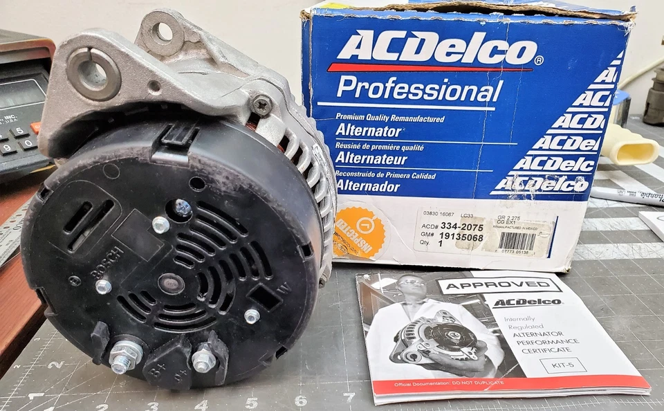 Alternador 1997-1999 Audi A4 Quattro Volkswagen Passat AL0702 [A5B3] Foto 3 de 4