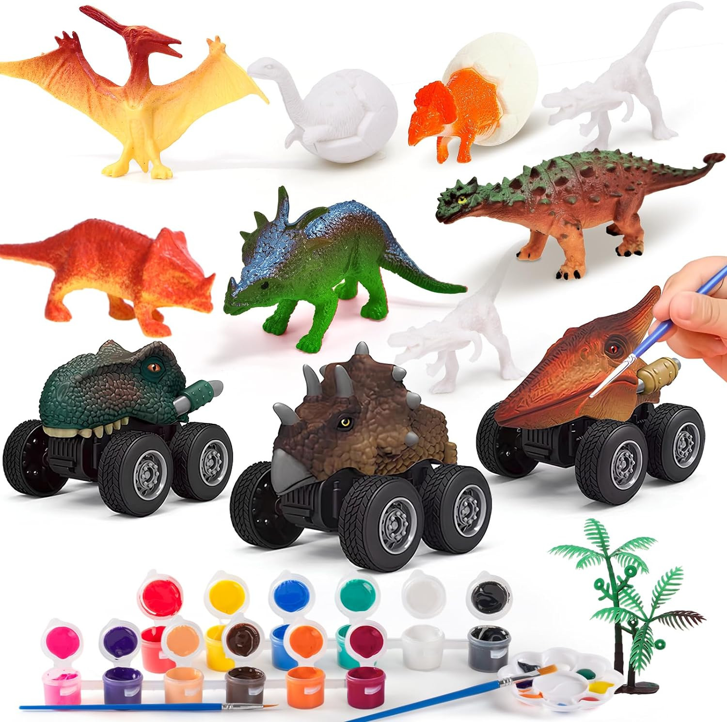 Kids Arts Crafts Dinosaur Painting Kits Toys for Boy Kids 4 5 6 7 8-10 Year 
