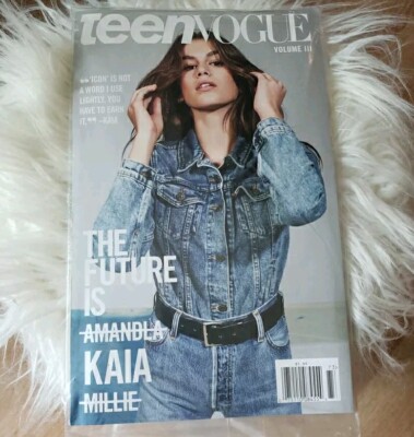 Teen Vogue Magazine 2018 Amandla Kaia Millie