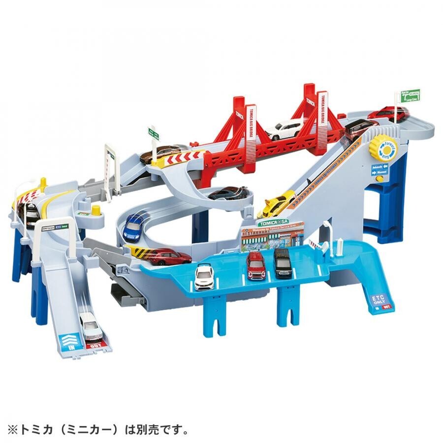トミカ 2WAYアクションエクスプレスウェイ NEW Takara Tomy Tomica 2-Way Action Expressway The course expands