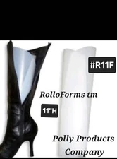 6 Pair #R11F Tru-Shape tm 11" RolloForm tm Boot Stands. Polly Products Company 