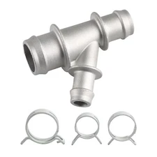 Quality Aluminum Coolant Hose Junction Connector for 1999 - 2013 GMC Sierra 1500