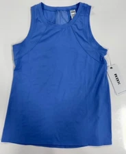 RBX ACTIVE ' WOMENS ' MESH PANEL WORKOUT TANK ' LIGHT BLUE ' SMALL